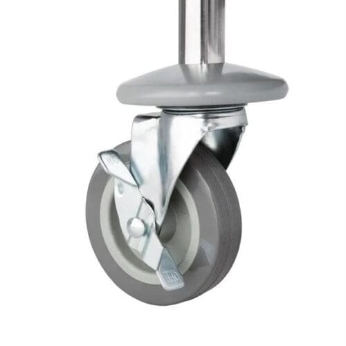 Trolley 3 Tier 855x810x455mm S/S Vogue