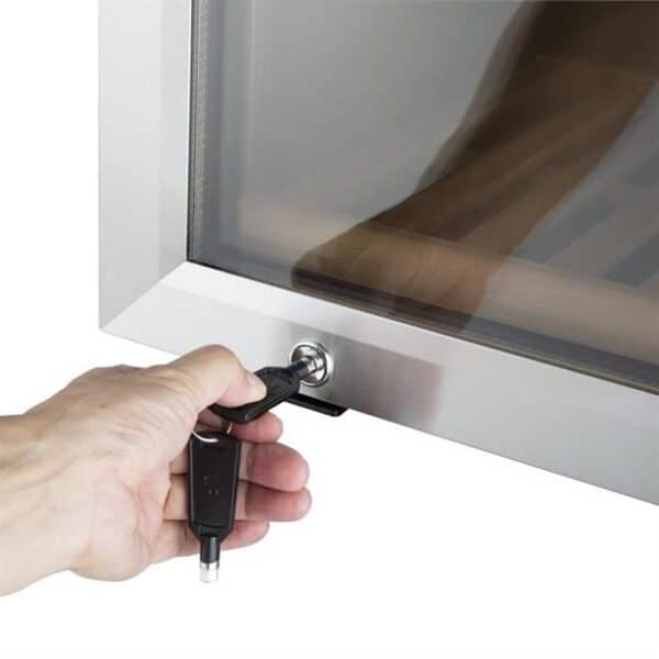 Dual Zone Wine Fridge Stainless Steel 126 bottles