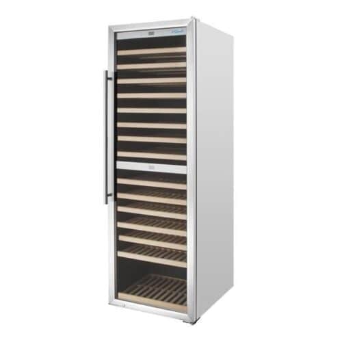 Polar G-Series Dual Zone Wine Fridge 180 Bottle Capacity S/S 150w 1.5amp