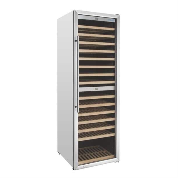 Polar G-Series Dual Zone Wine Fridge 180 Bottle Capacity S/S 150w 1.5amp