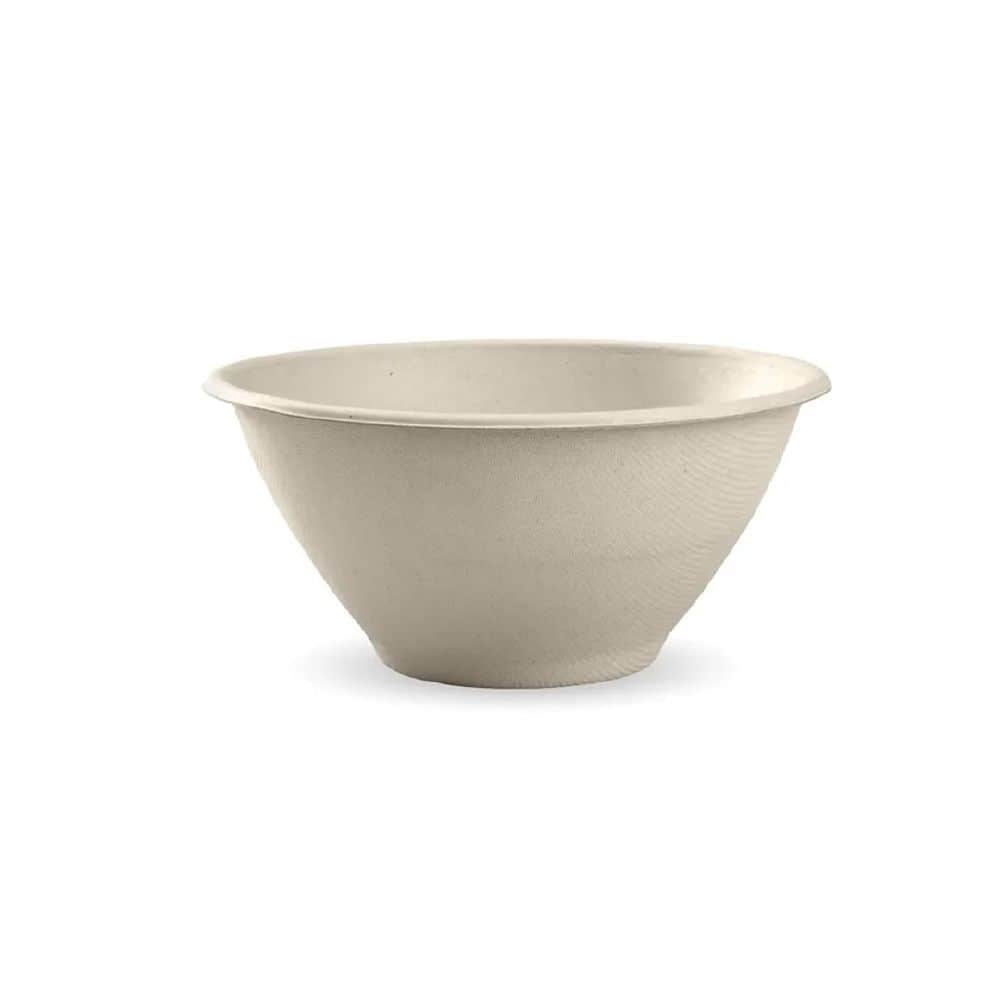 Biocane Bowl 1,420ml (48oz) Natural Plant Fibre