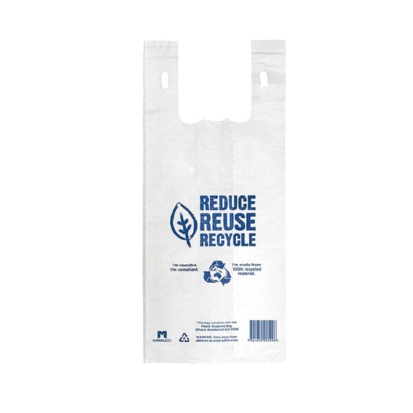 Re-Useable Carry Bag White Small