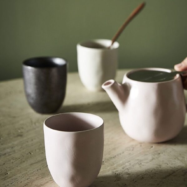 Robert Gordon Latte Cups - Black "Earth Collection