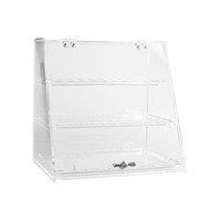 Display Cabinet 3 Tray 250x340x340mm Polycarbonate "Zicco"