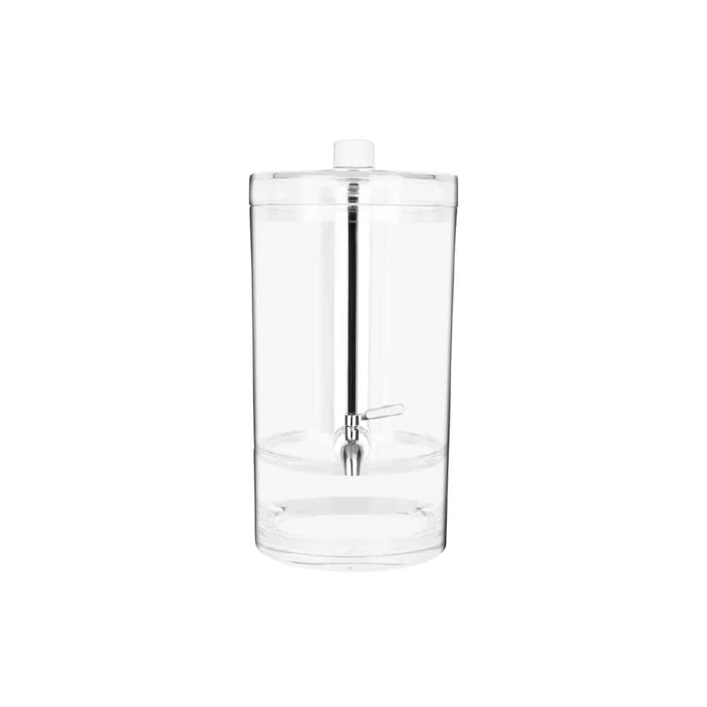 Juice Dispenser 6.4Lt Polycarbonate w/Ice Chamber Chef Inox