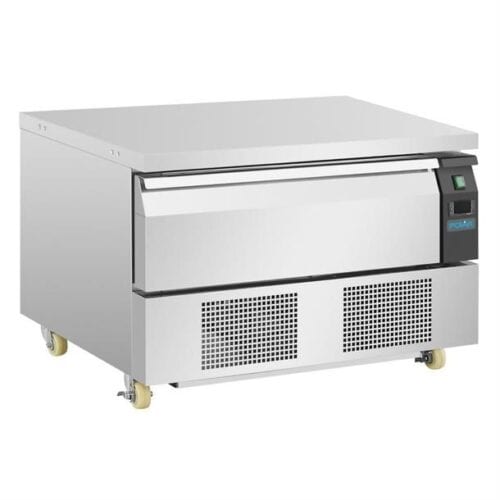 Polar U-Series Single Drawer Counter Fridge Freezer 2xGN 230V 240W