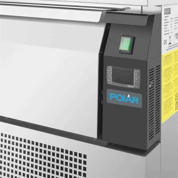 Polar U-Series Double Drawer Counter Fridge Freezer 4xGN 230V 460W