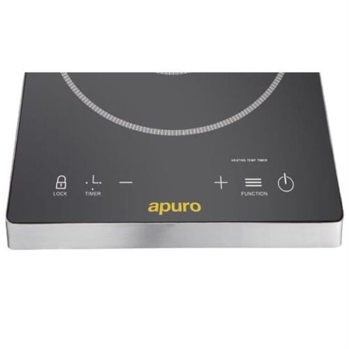 Apuro Single Induction Hob 338x418x84mm with Touch Control 3kw 13amp