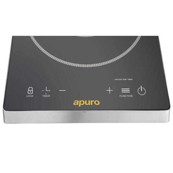 Apuro Single Induction Hob 338x418x84mm with Touch Control 3kw 13amp