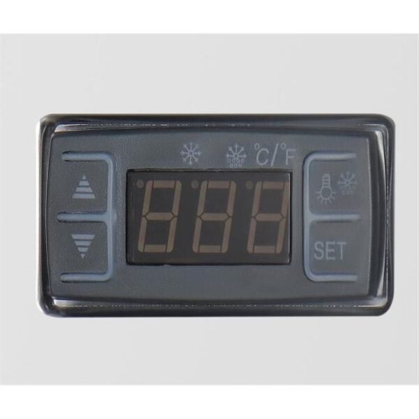 Counter Food Display 160Ltr Square Glass