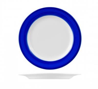 HC Wide Rim Plate 230mm - Leschenaultia Blue
