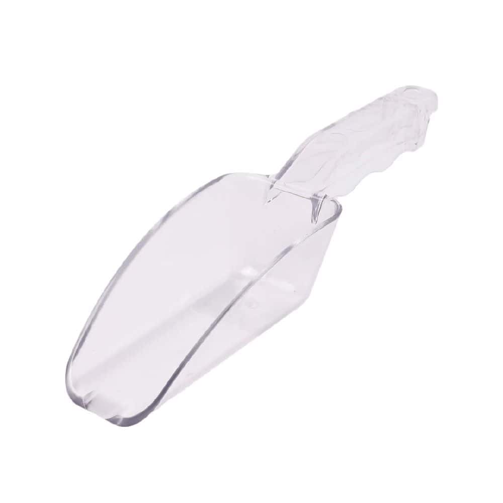 Ice Scoop 240mm (6oz) Polycarb Clear