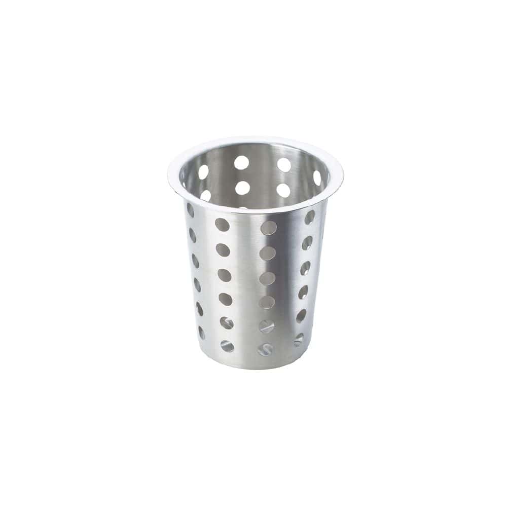 Cutlery Holder Round S/S 140x115mm Perforated