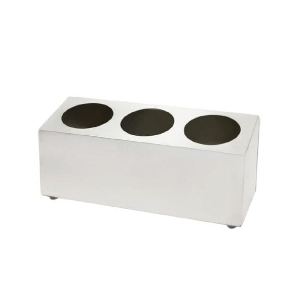 KHX2003 Cutlery Holder 3 Hole S/S Cylinder Holder