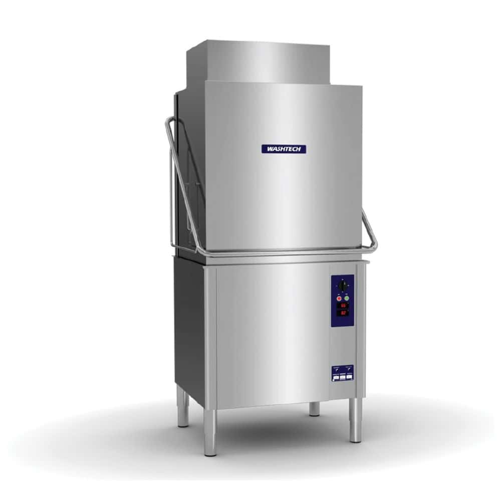 WASHTECH Wide Body Passthrough Warewasher With Heat Recovery Unit 905mm AL8C