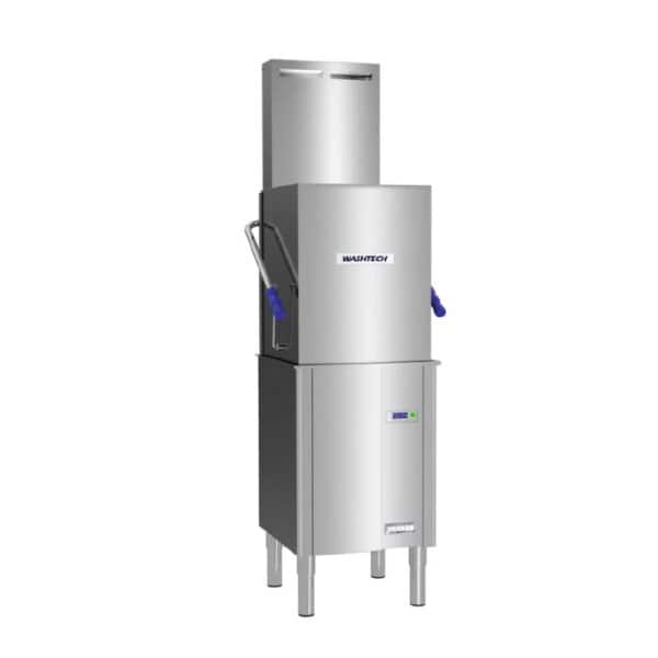MOM1C WASHTECH Pass Through Dishwasher With Heat Recovery Unit 630mm M1C