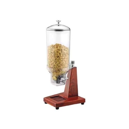 Cereal Dispenser 7L Single w/Ashwood Base Sunnex