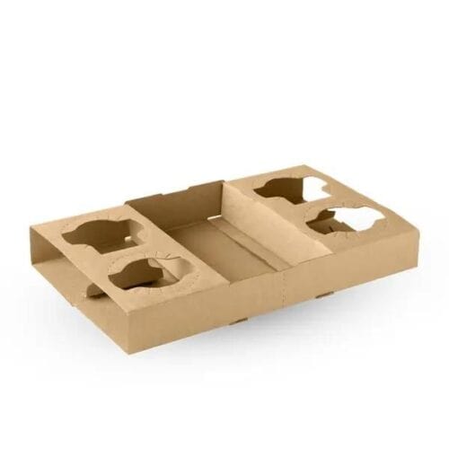 Biopak BioCup 2 & 4 Cup Carry Tray