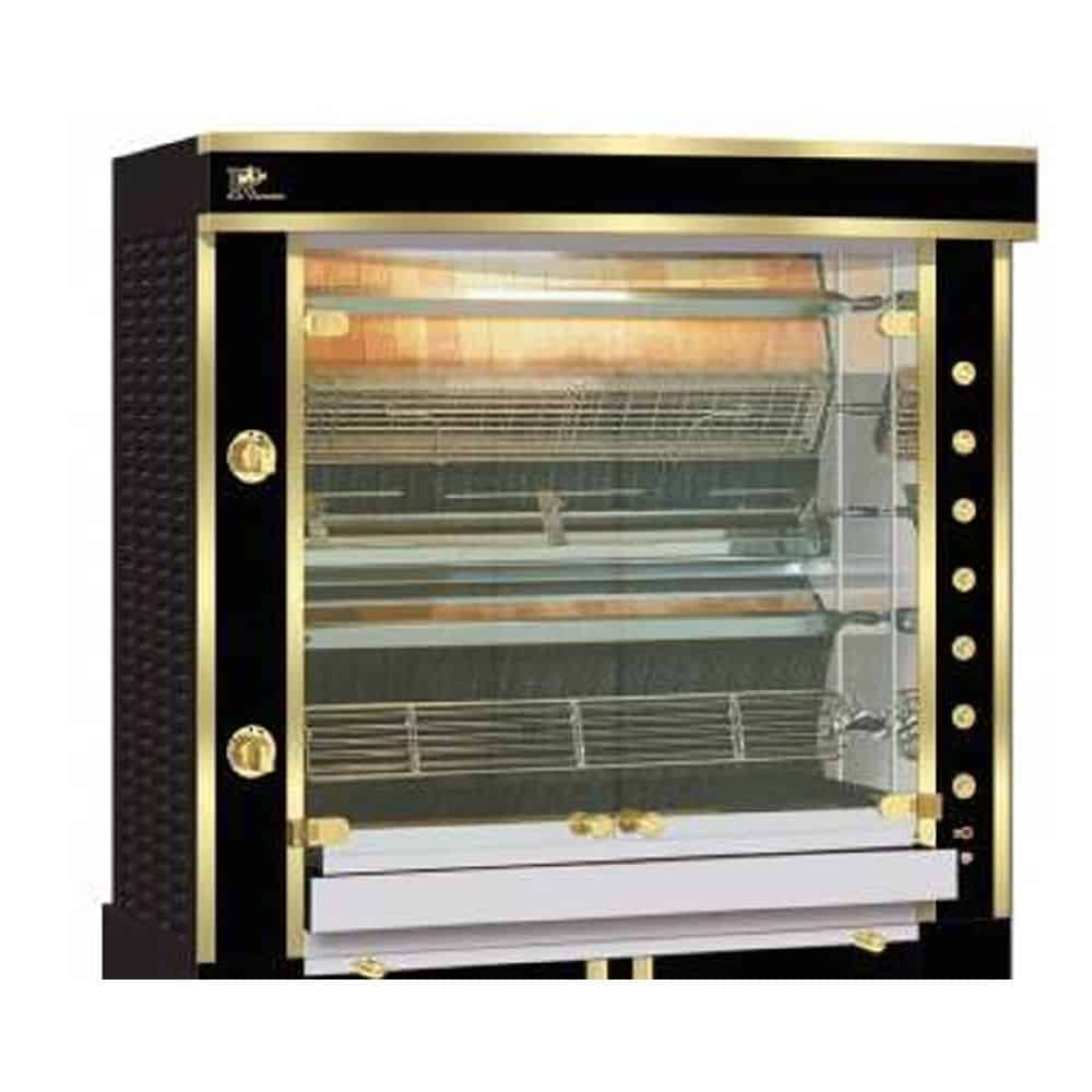 Rotisol Grand Flammes Millennium Rotisserie (25 Bird) 1375.5MLG (Black)