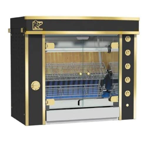 Rotisol Grand Flammes Millennium Rotisserie (9 Bird) 975.3MLG (Black)