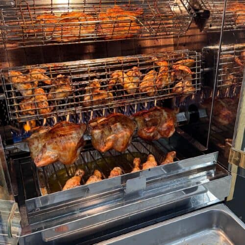Rotisol Grand Flammes Millennium Rotisserie (9 Bird) 975.3MLG (Black)