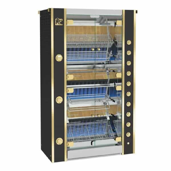 Rotisol Grand Flammes Millennium Rotisserie (24 Bird) 975.8MLG (Black)