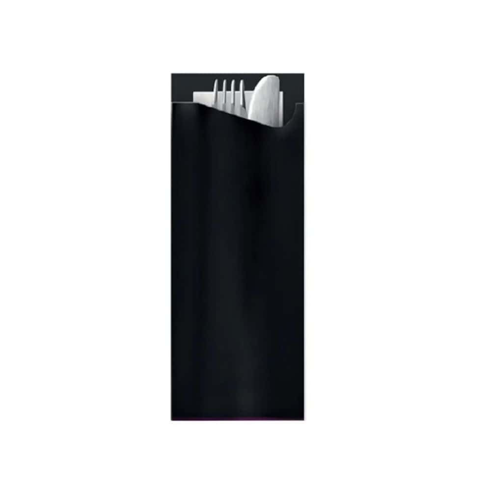 Napkin White + Pouch 250/ctn (Black)