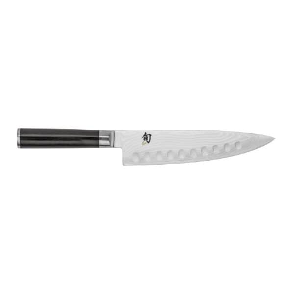Knife Chefs Scalloped 20.3cm Shun Classic, Pakkawood handle