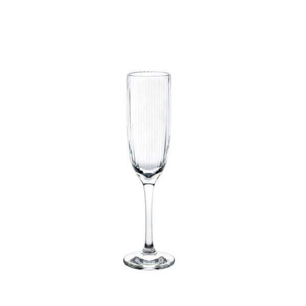 Bamboo Champagne Flute 180ml Polycarbonate