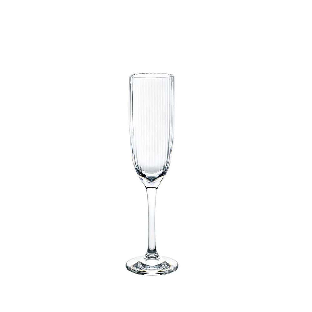 Bamboo Champagne Flute 180ml Polycarbonate
