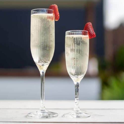 Bamboo Champagne Flute 130ml Polycarbonate