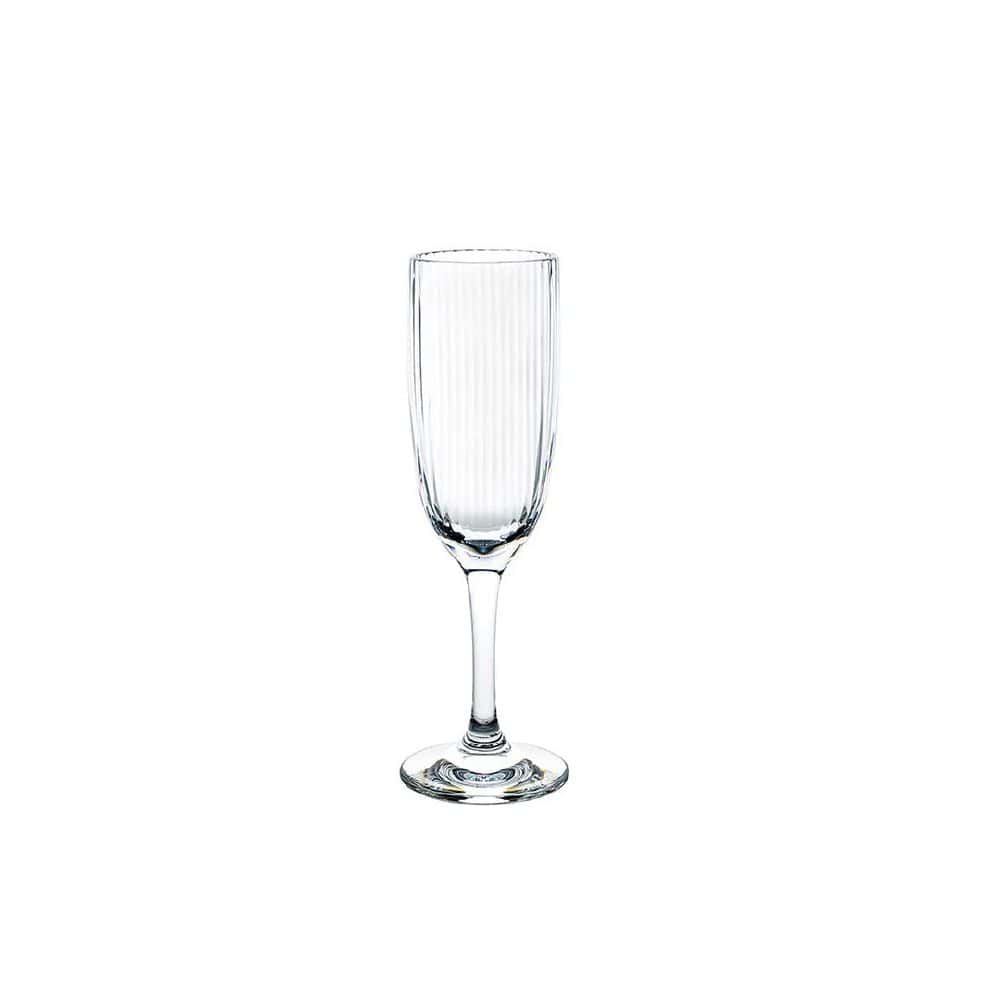 Bamboo Champagne Flute 130ml Polycarbonate