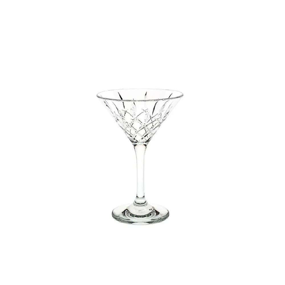 Diamond Cut Martini 235ml Polycarbonate