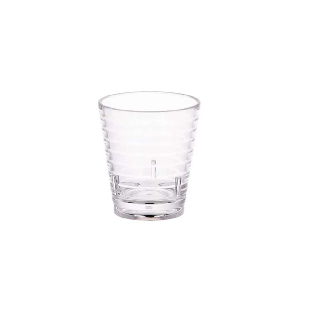 Essential Ribbed Stack Rocks 280ml Polycarbonate