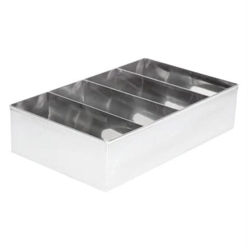 Cutlery Holder 4 Compartment S/S