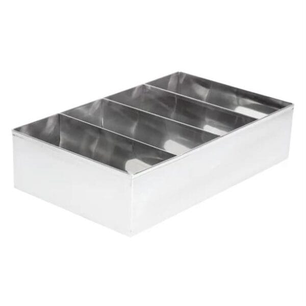 URDM274 Cutlery Holder 4 Compartment S/S