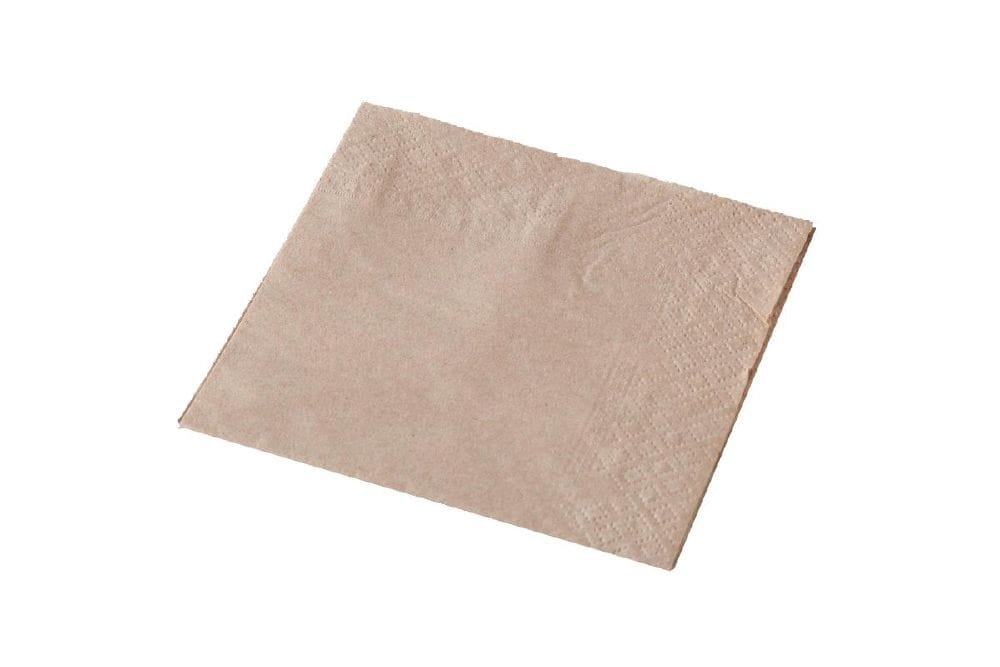 Cocktail Napkin Culinaire 2 Ply Kraft Brown