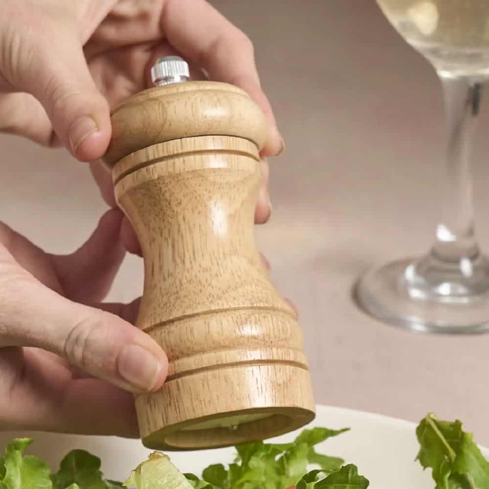 Wood Pepper Grinder 100mm HandKraft - Light Brown