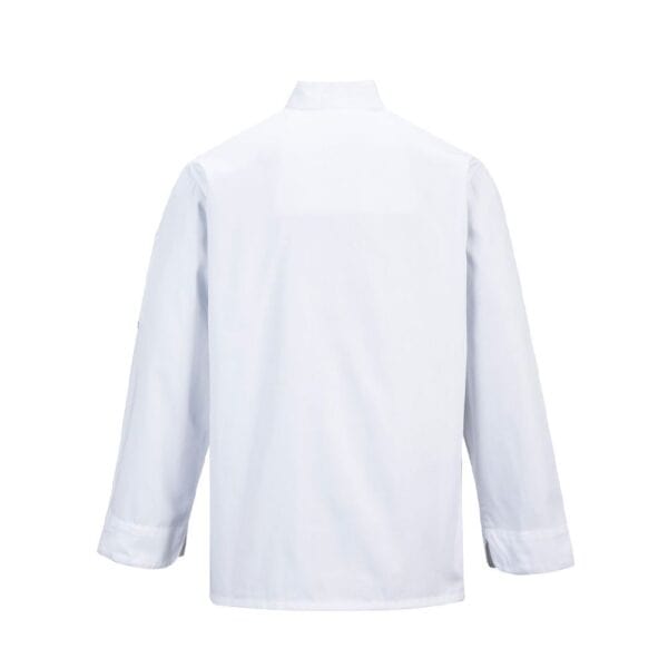 Chef Jacket White L/Sleeve Xsmall P/C