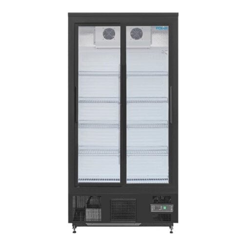 Polar G-Series Upright Back Bar Cooler with Sliding Doors 490Ltr