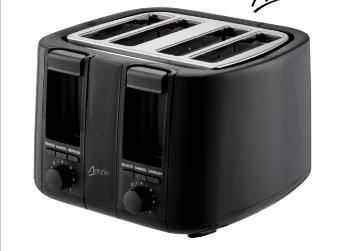 Toaster 4 Slice Extra wide slots