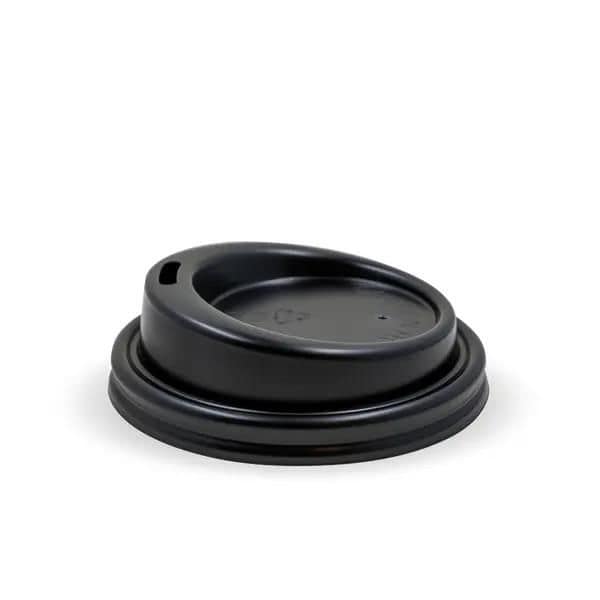 Sipper Lid Suits (63mm/4oz) Takeaway Coffee Cup BioCup Black