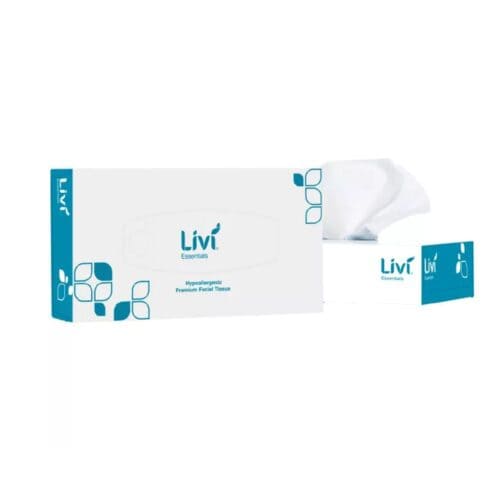 Hypoallergenic Tissues 2ply Livi Essentials