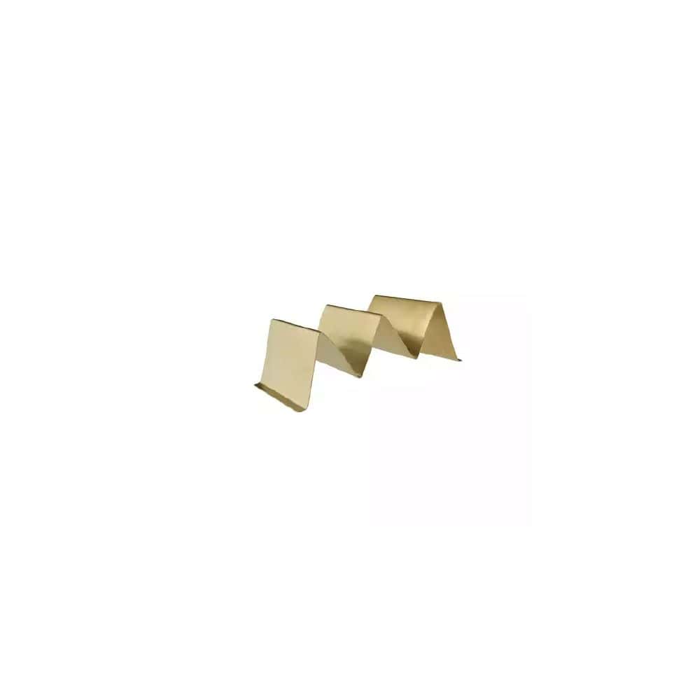 Taco Stand 221mmx100mm S/S Vintage Gold