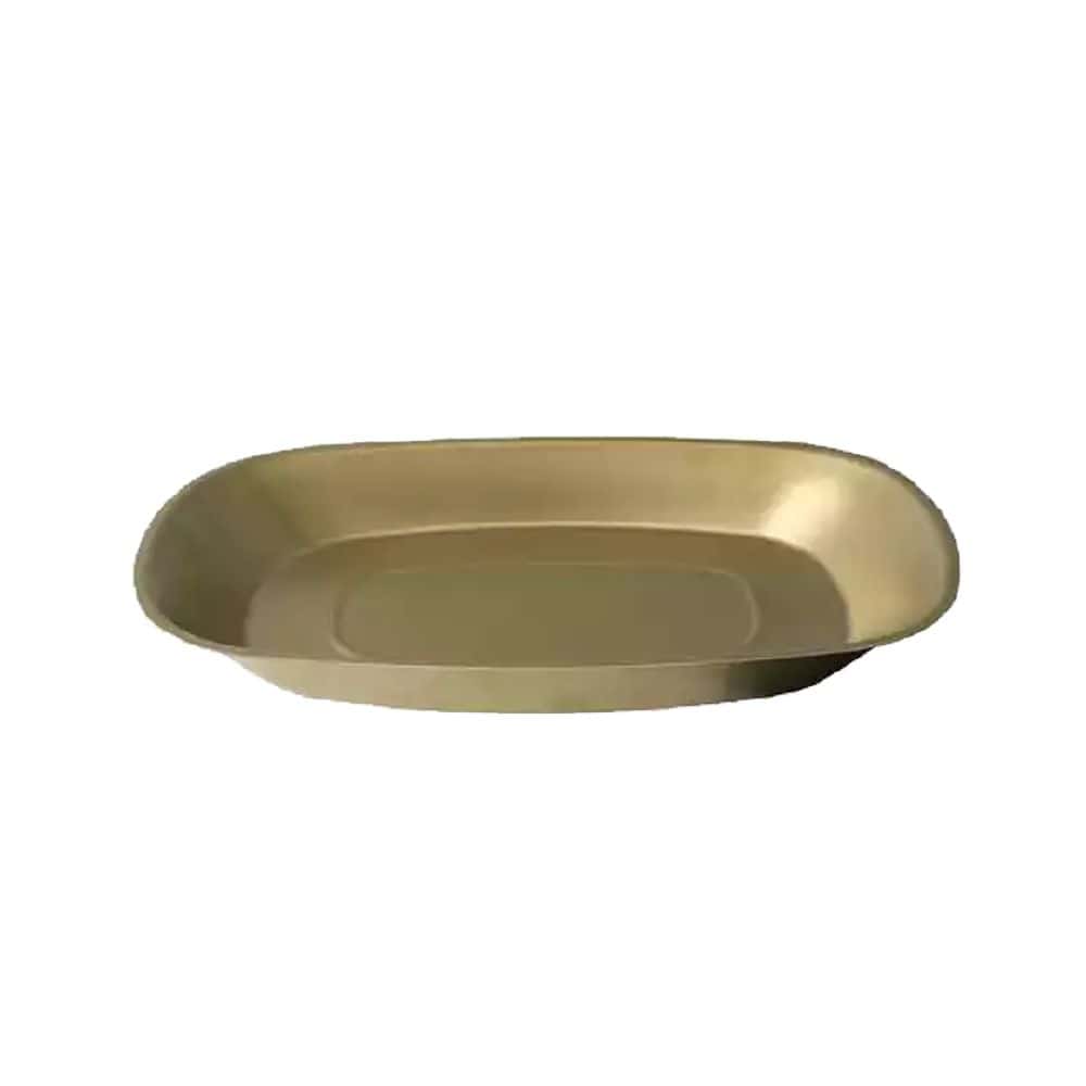 Oval Dish 255mmx165mm S/S Vintage Gold