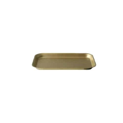 Rectangular Tray 110mmx190mm S/S Vintage Gold