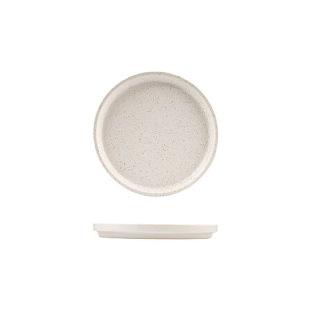 Stackable Round Plate 200mm Dune Shell