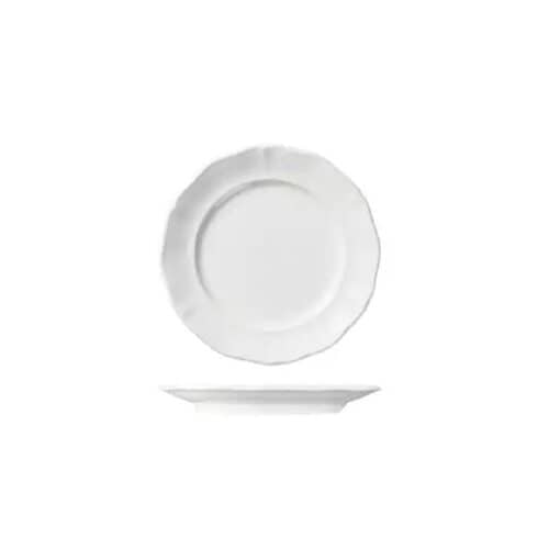 Scalloped Round Plate 170mm w/ Wide Rim Astoria