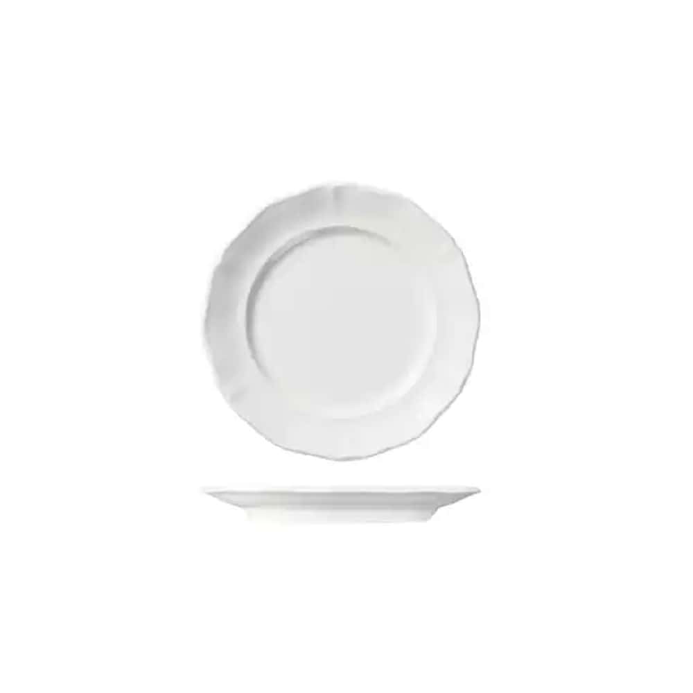 Scalloped Round Plate 170mm w/ Wide Rim Astoria