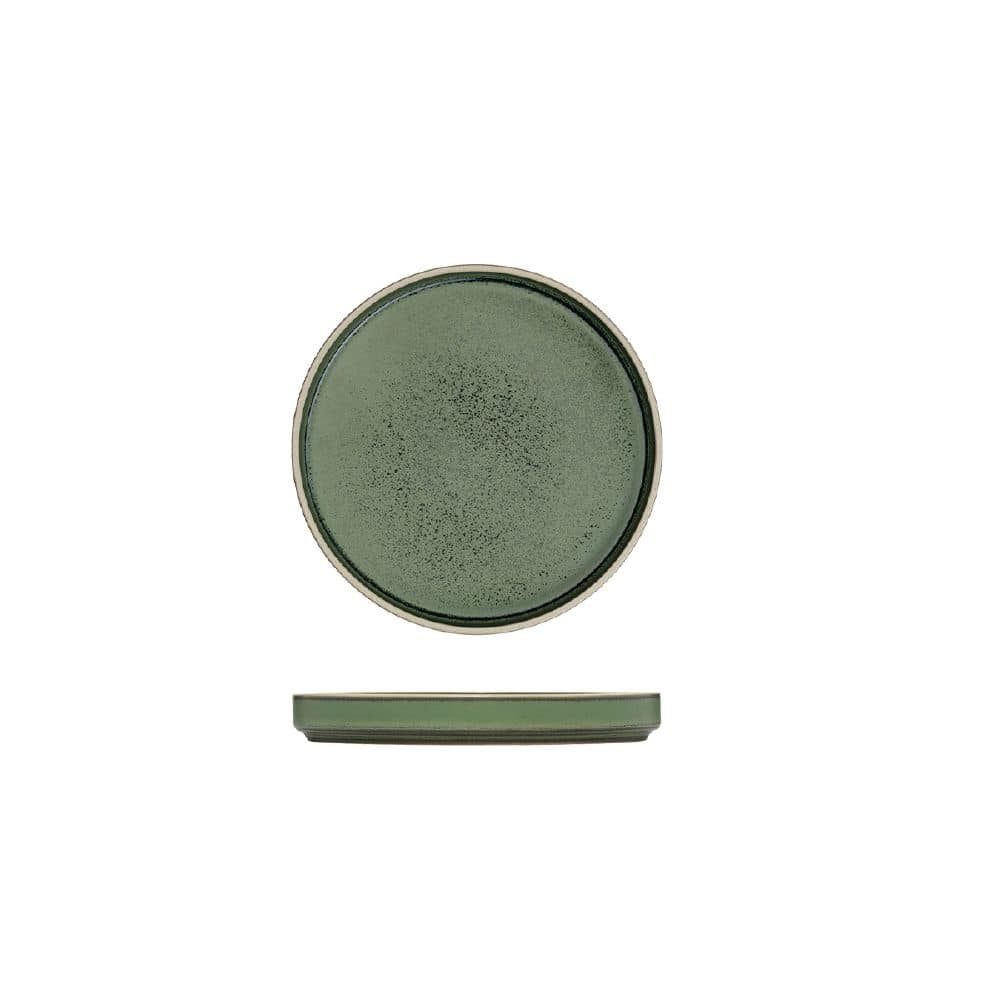 Round Plate 160mm Mod Smokey Basil